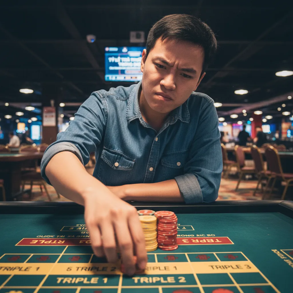 Xúc xắc Sic Bo quyết định kết quả ván cược