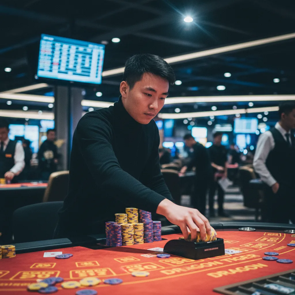 Các cửa cược chính trong Rồng Hổ: Rồng, Hổ và Hòa